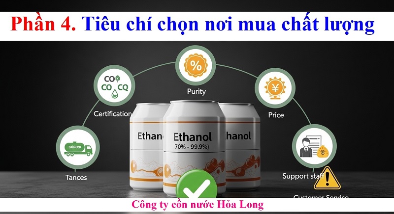 Cồn Công Nghiệp Mua Ở Đâu? Hướng Dẫn Chọn Nơi Uy Tín, Giá Tốt Nhất